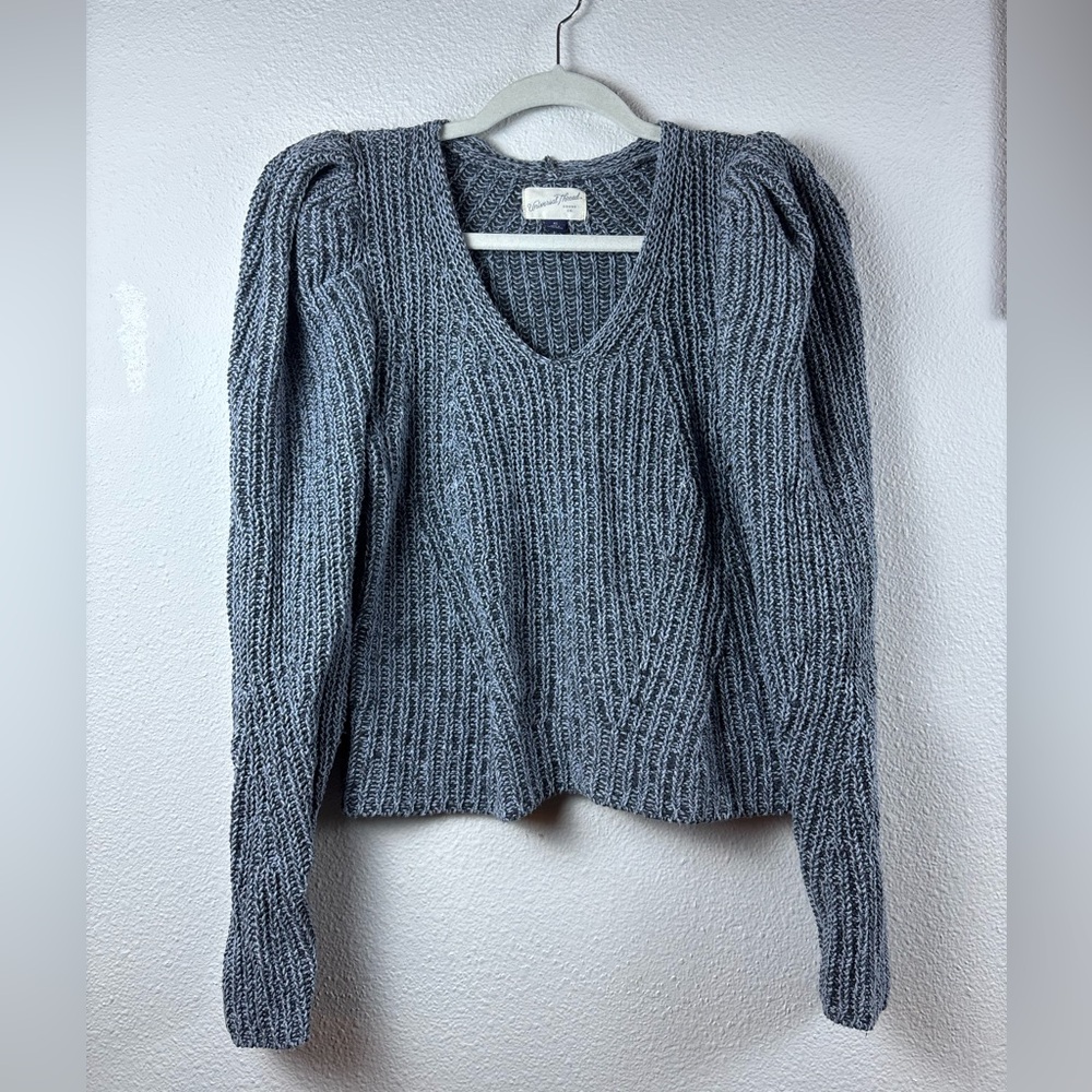 Universal Thread Charcoal V-Neck Sweater